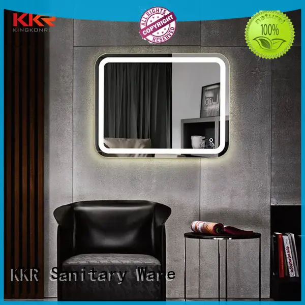 led light bathroom mirrors contemporary sanitary ware for toilet KingKonree1 1