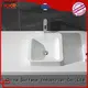 thermoforming above counter bathroom sink vanity customized for room 1