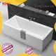 sanitary ware suppliers black fot bathtub KingKonree 1