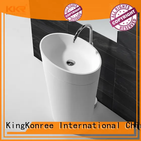 high-quality solid surface basin best material KingKonree 1