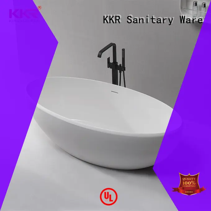 Bathroom Furniture Solid Surface Bath Tub KKR-B083 1