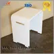 Hot Sales Solid Surface White Marble Bathroom Stool KKR-Stool-K 1