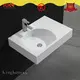 660x480mm Acrylic Resin Stone Solid Surface Wall Mounted Wash Basin KKR-1343 1