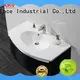 Solid Surface Cabinet Wash Hand Basin with CE Cheap Bathroom Sink KKR-1522 1