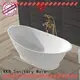 High-End Solid Surface Bathtub With Oval Shape KKR-B010 1