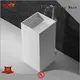 Good quality square faux stone freestanding wash basin KKR-1382 1