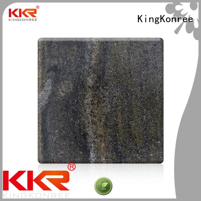 Hot Selling Lava Rock Modified Acrylic Solid Surface Sheet KKR-M8846 1