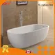 Five Star Hotel Standard Acrylic Solid Surface Freestanding Bathtubs KKR-B027 1