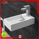 KKR Wholesale Small Size Wall Hung Solid Surface Basin KKR-1105 1