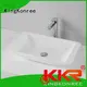 High Quality Above Counter Acrylic Solid Surface Basin With Competitive Price KKR-1321 1