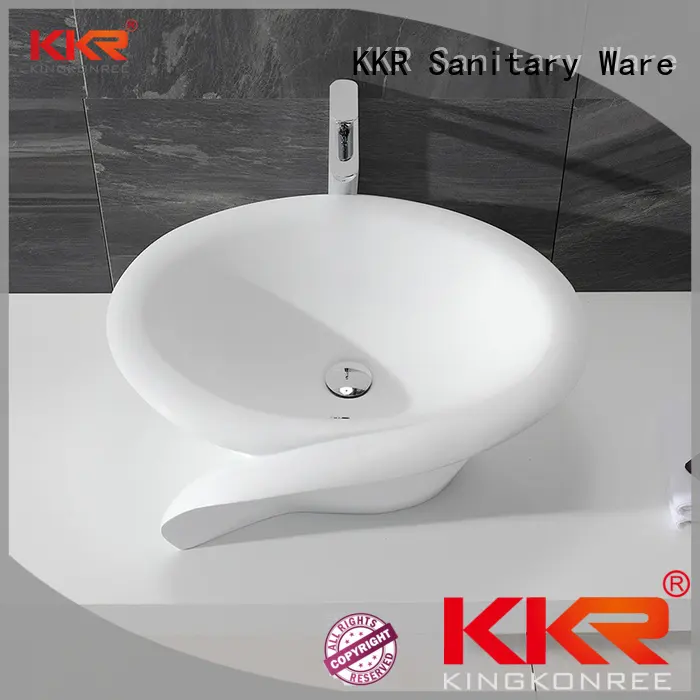 KingKonree standard bathroom vanity above counter basin for restaurant 1