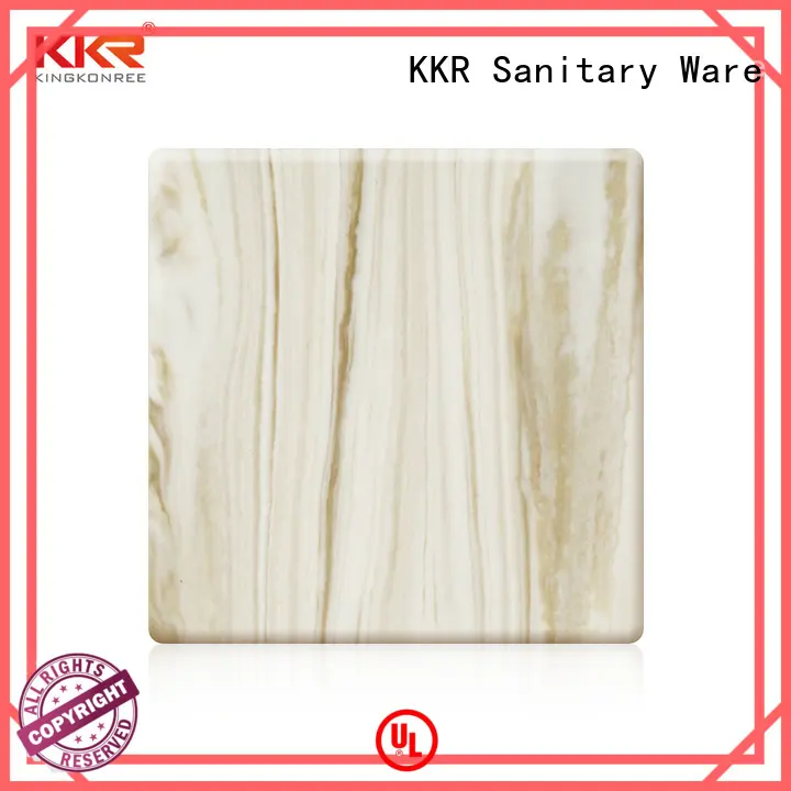 acrylic solid surface sheets suppliers for hotel KingKonree 1