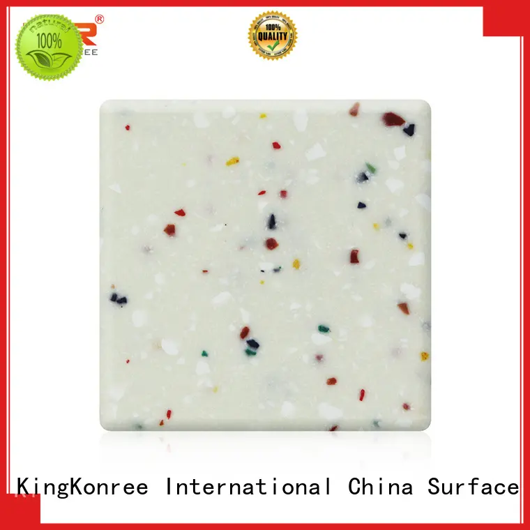 KingKonree green solid surface countertops cost for room 1