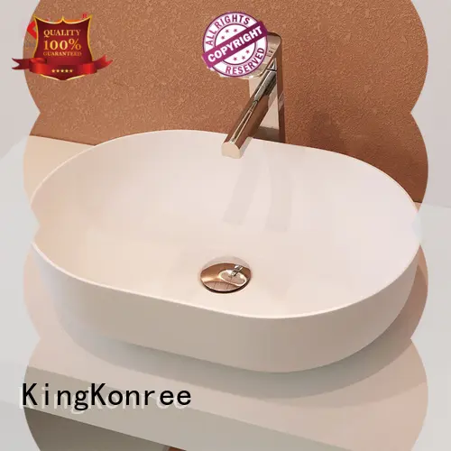 black above counter vessel at discount for hotel KingKonree 1