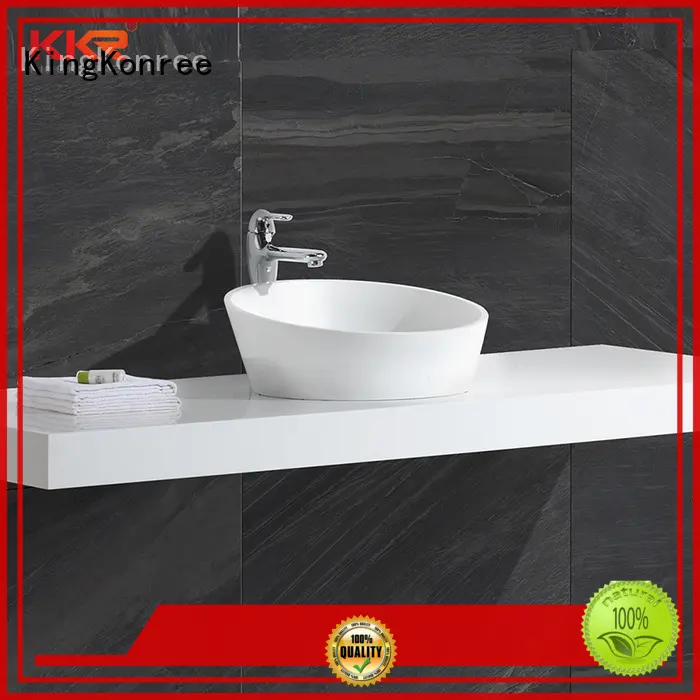above counter vessel sink for restaurant KingKonree 1