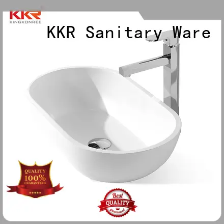 oval above counter basin for room KingKonree 1