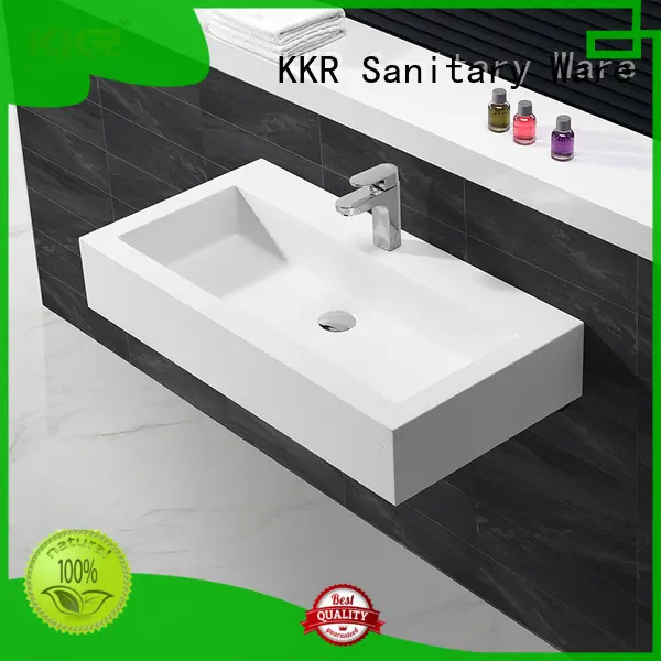 KingKonree double square wall hung basin for home 1