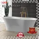 KingKonree overflow stand alone acrylic bathtubs for bathroom 1