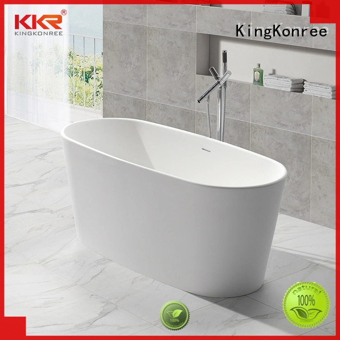 KingKonree high-end stand alone bathtubs for sale at discount for family decoration 1