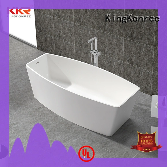 solid surface bathtub free design KingKonree 1