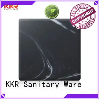 KingKonree grey solid surface sheets supplier for hotel 1