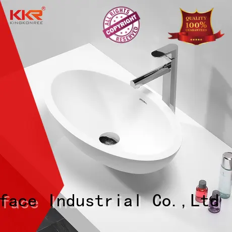 top mount bathroom sink manufacturer for room KingKonree 1