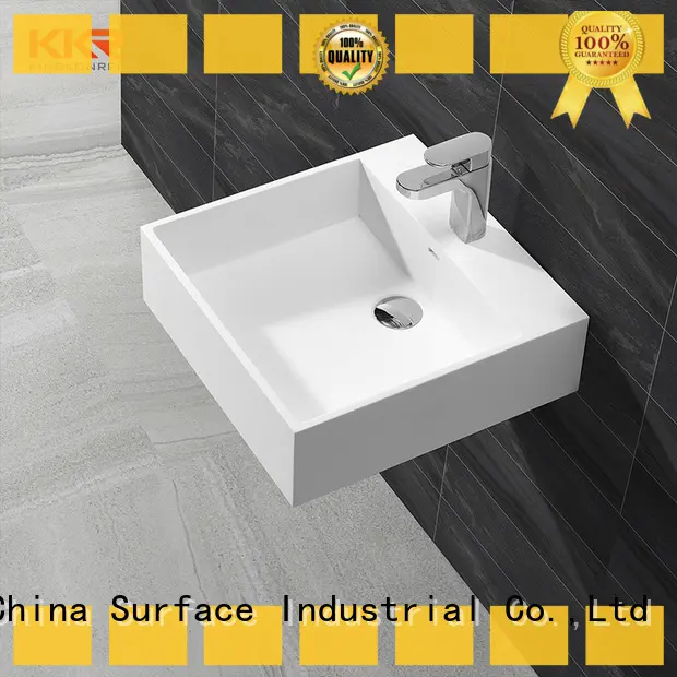 KingKonree wall hung vanity basin sink for toilet 1