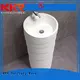 KingKonree solid bathroom sink stand design for motel 1