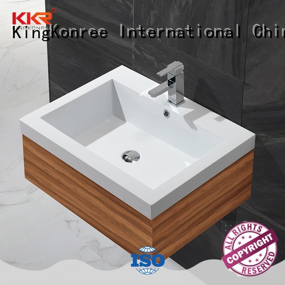 KingKonree acrylic wash basin models and price customized for motel 1