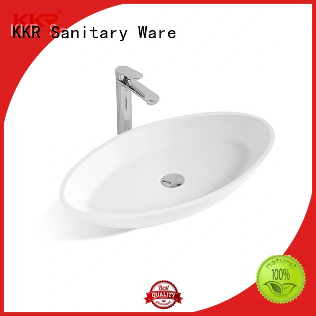 KingKonree sanitary ware top mount bathroom sink supplier for hotel 1