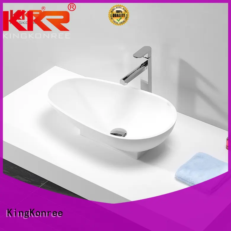 pure above counter vessel sink supplier for restaurant 1