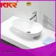 pure above counter vessel sink supplier for restaurant 1
