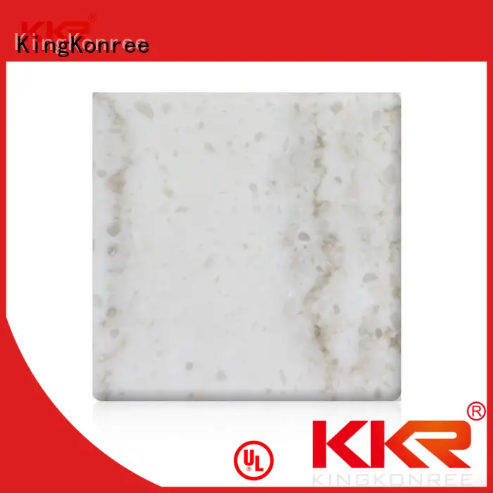 KingKonree white discount solid surface sheets for indoors 1