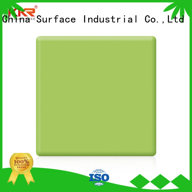 white solid surface countertops manufacturer for hotel KingKonree 1