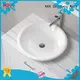white above counter vanity basin supplier for hotel 1