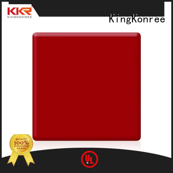 KingKonree solid surface sheets for sale customized for room 1
