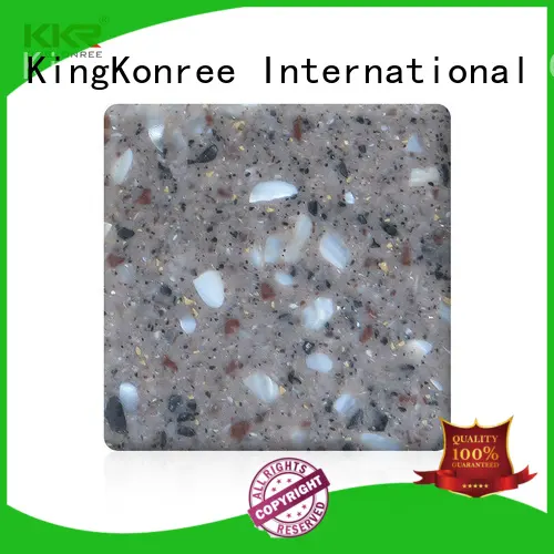 red white solid surface countertops customized for home 1