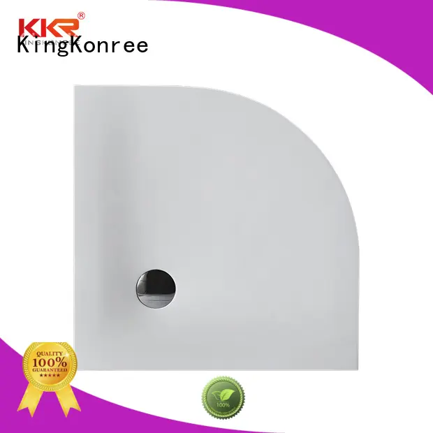 KingKonree pan shape 900 x 800 shower tray for bathroom 1
