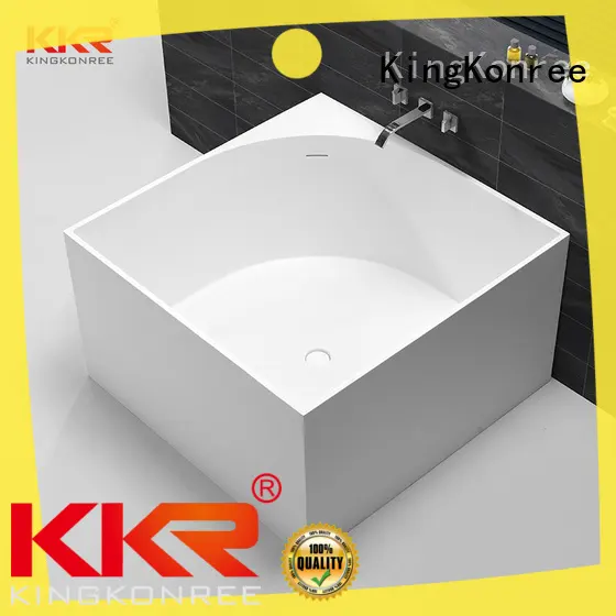 KingKonree overflow stand alone bathtubs for sale custom 1