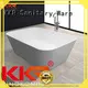 white solid surface bathtub OEM 1