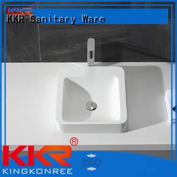 durable top mount bathroom sink european customized for restaurant 1