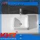 durable top mount bathroom sink european customized for restaurant 1