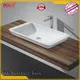 KingKonree marble top mount bathroom sink manufacturer for hotel 1