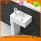 KingKonree best material solid surface basin highly-rated for hotel 1