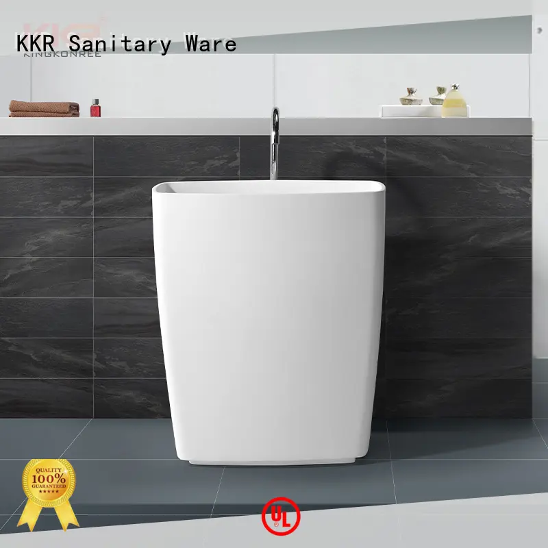 KingKonree freestanding pedestal sink design for home 1