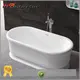KingKonree hot-sale rectangular freestanding tub OEM for shower room 1