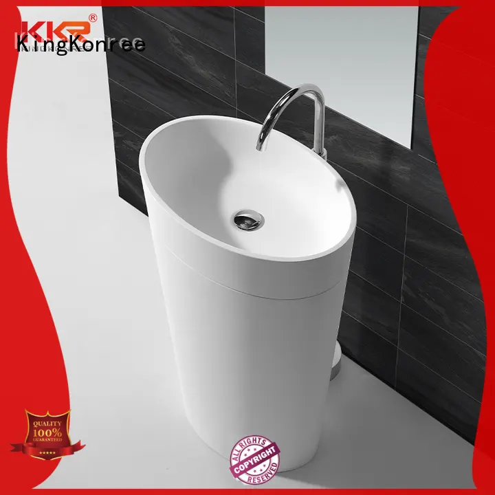 KingKonree solid surface basin top-brand for shower room 1