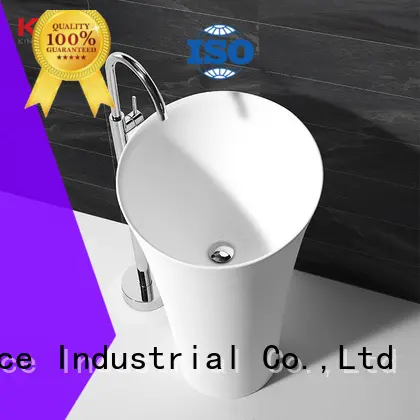 sturdy solid surface basin top-brand for hotel 1