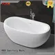 KingKonree matt freestanding soaking bathtub custom for family decoration 1