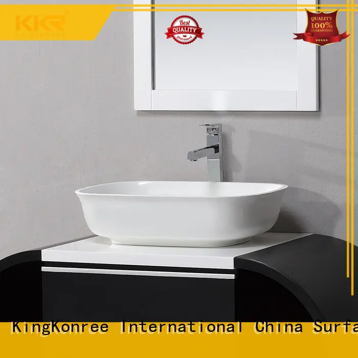 KingKonree white above counter sink bowl at discount for home 1